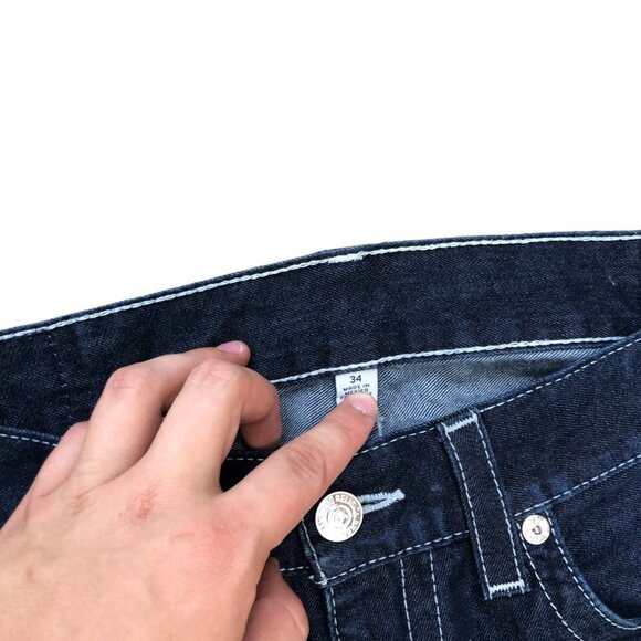 Vintage True Religion Jeans Size 34 SKINNY - Picture 3 of 6
